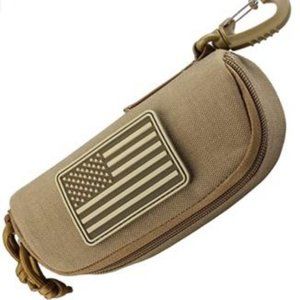 FLAPI Tactical Molle Sunglasses Pouch USA Flag